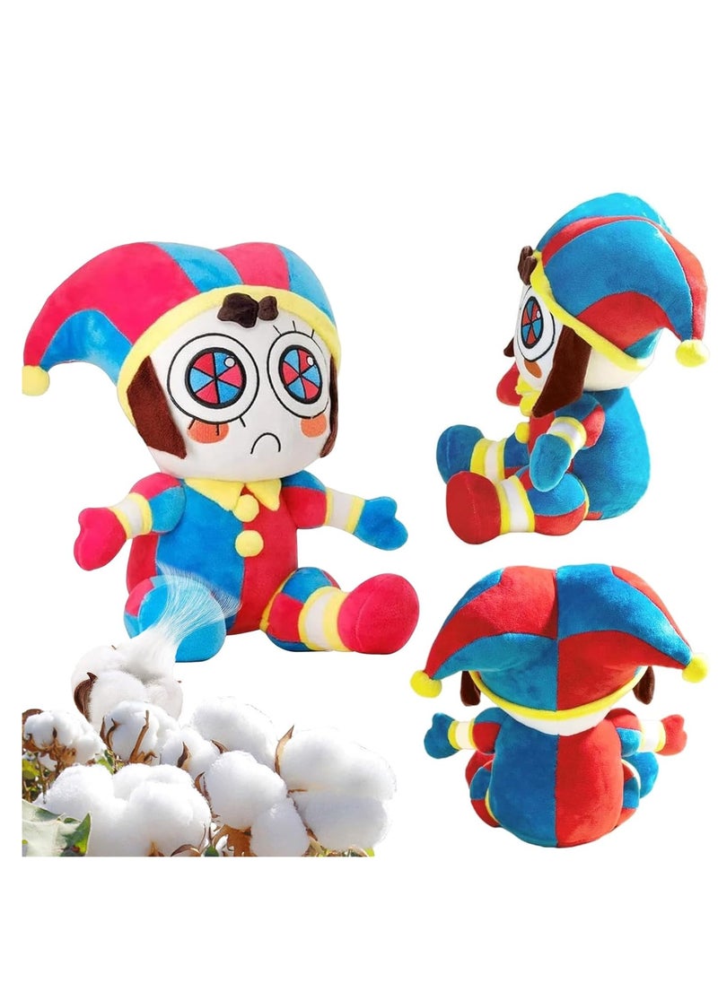 GUDOO 2 Pack The Amazing Digital Circus Plush Pomni and Jax Plushies Toy for TV Fans Gift Cute Stuffed Figure Doll for Kids Adults and Youth Fans  - Image 2