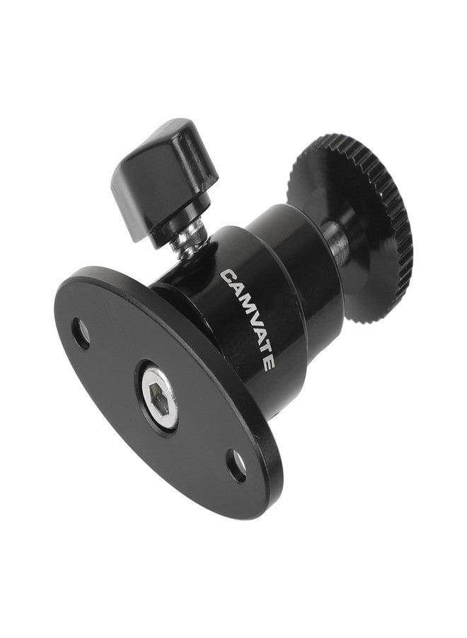 CAMVATE 1/4"-20 Mini Ball Head with Ceiling Mount for CCTV & Video Wall Monitors Mount - 1991 - Image 4