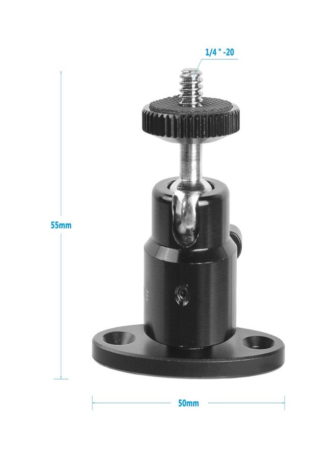 CAMVATE 1/4"-20 Mini Ball Head with Ceiling Mount for CCTV & Video Wall Monitors Mount - 1991 - Image 2