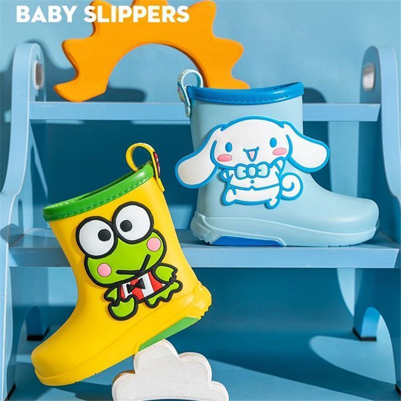 Cartoon Kindergarten Students Outdoor Rain Boots Sanrio Genuine Children'S Rain Boots Trendy Non-Slip Children'S Mid-Calf Water Shoes - Image 3