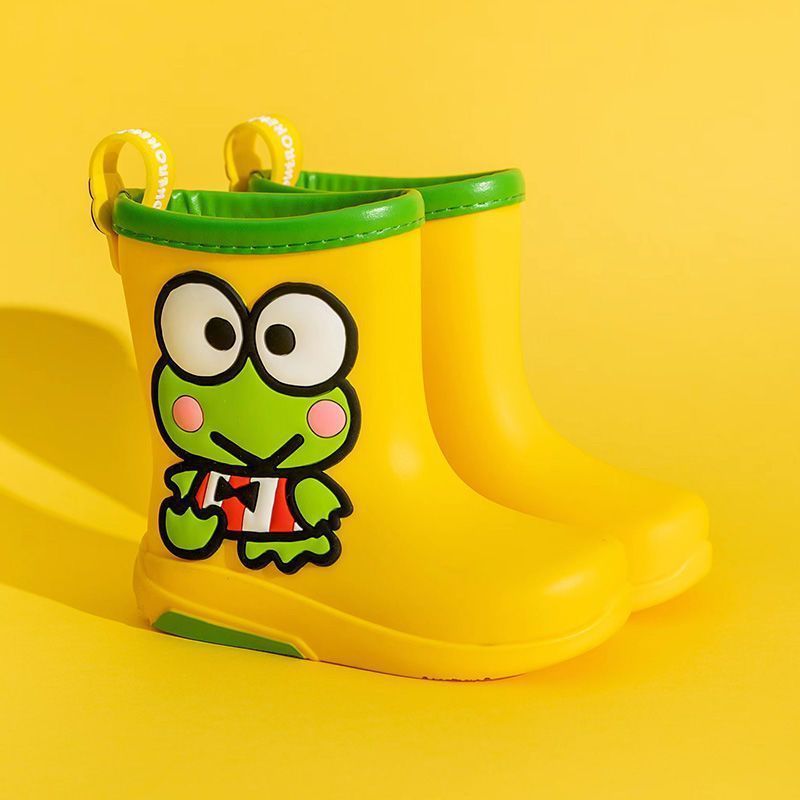 Cartoon Kindergarten Students Outdoor Rain Boots Sanrio Genuine Children'S Rain Boots Trendy Non-Slip Children'S Mid-Calf Water Shoes - Image 1