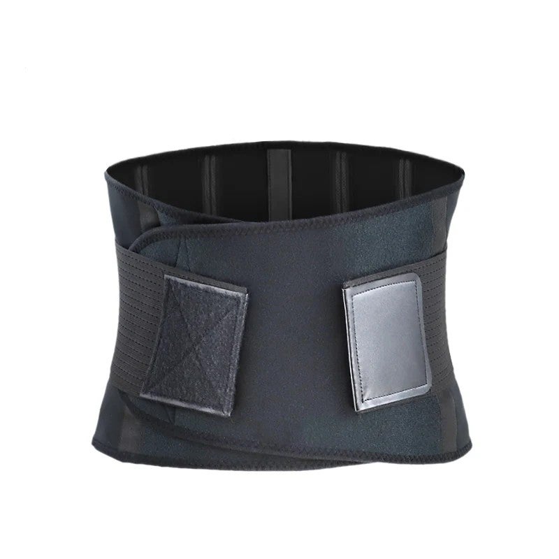 Bluejw Adjustable Waist Trainer Belt Back Support - Waist Trimmer Sweat Belt for Women Men - Fitness Weightlifting Gym Tummy Slimming Utility Belt - Image 1