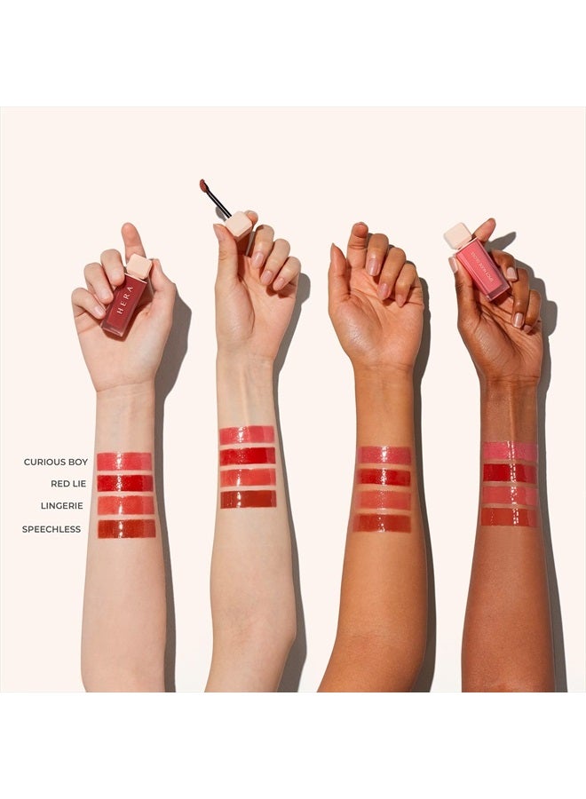 HERA Lip Gloss Jennie Picked Sensual Spicy Nude Gloss Korean Makeup Lipstick by Amorepacific (5g, 422) - Image 4