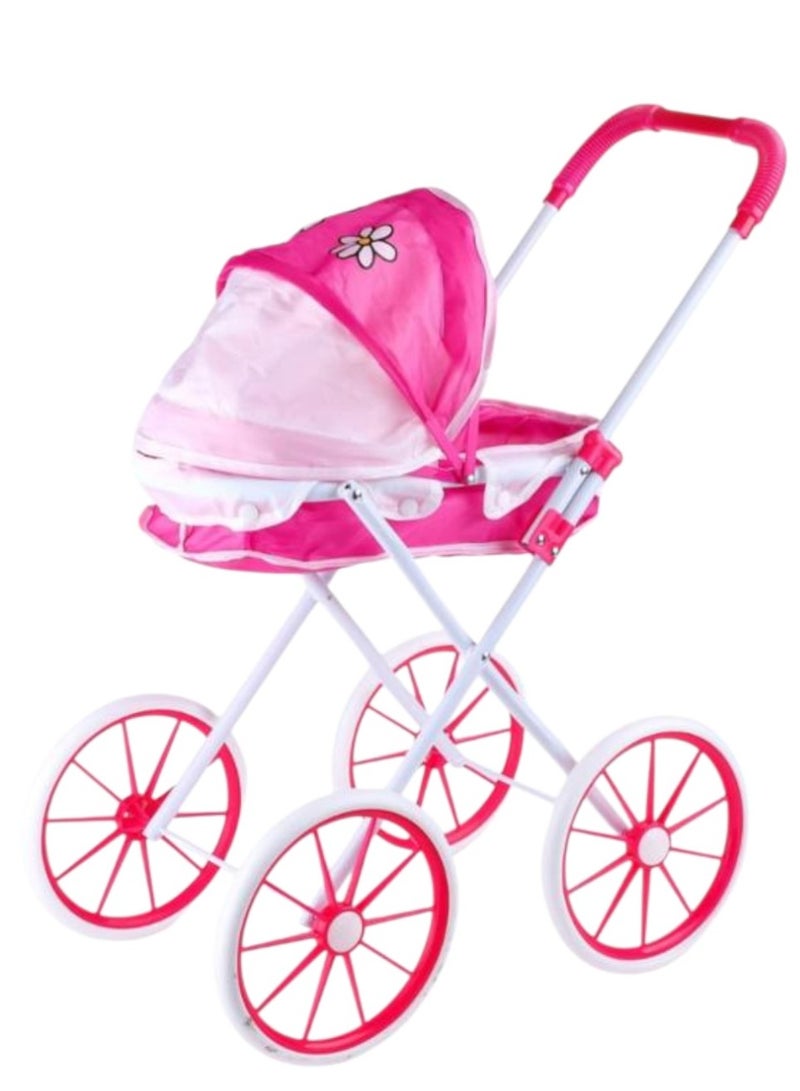 Toy Box Baby Stroller Pretend Play Doll Stroller Baby Toys - Image 2