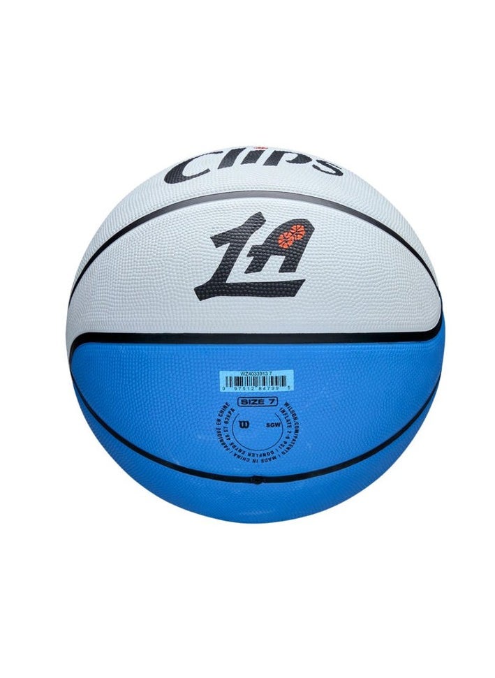 Wilson - 2024-2025 NBA Team City Edition Icon Los Angeles Clippers Basketball – Official Size, Durable Grip & Premium Quality for Indoor & Outdoor Play - Image 1