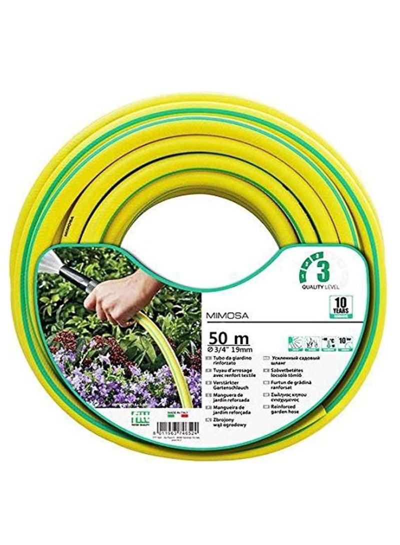 MIMOSA Mimosa® Garden Hose 3/4 x 50m long, Made in ITALY