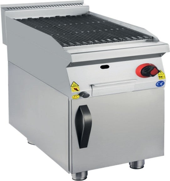 CSA Inox Karacasan Industrial 900 Series Cabinet Natural Gas Lava Stone Casting Grill 