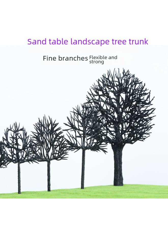 Building Sand Table Model Material Micro Landscape Diy Handmade Model Finished Tree Street Tree-Color:TEB Trunk 3cm(1 Tree)  - Image 4