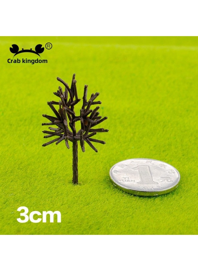 Building Sand Table Model Material Micro Landscape Diy Handmade Model Finished Tree Street Tree-Color:TEB Trunk 3cm(1 Tree)  - Image 1