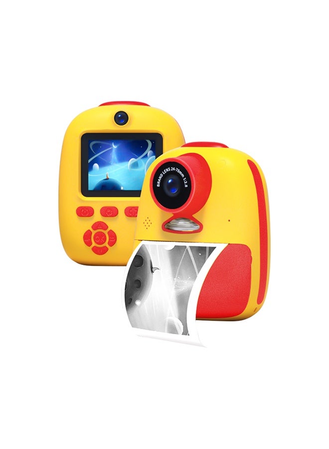 برودو PRODO kids Camera 1080P Full-HD-Yellow - Image 1