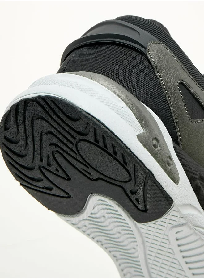 Kappa Mens Panelled Lace-Up Sports Shoes