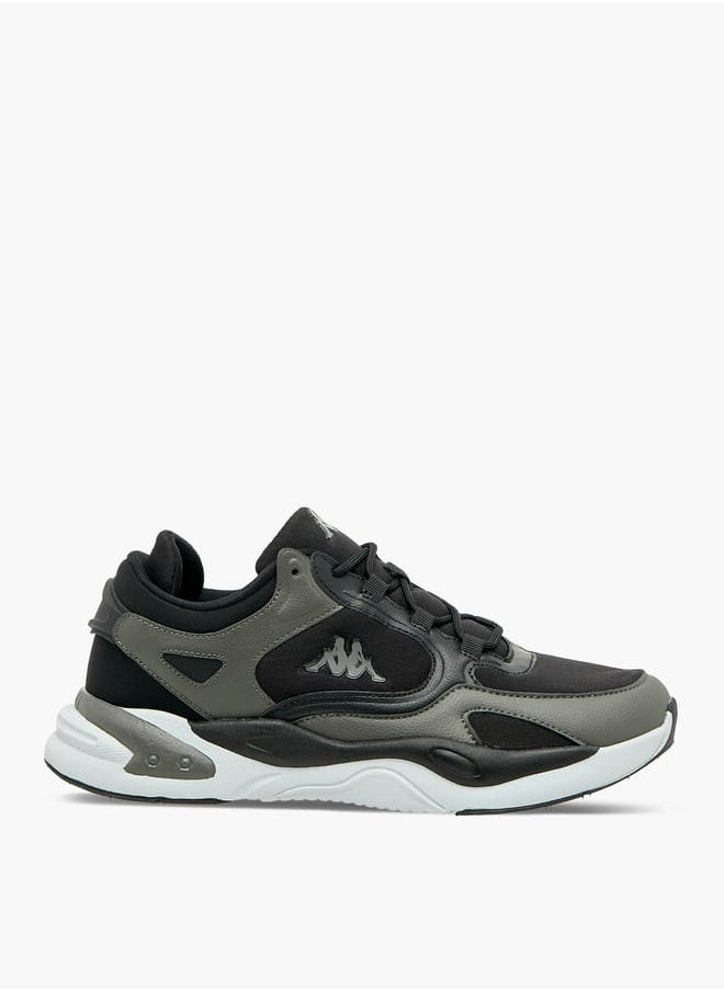 Kappa Mens Panelled Lace-Up Sports Shoes  - Image 3