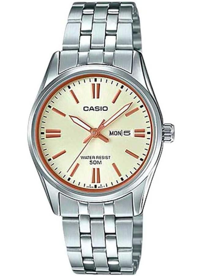 Casio Casual Watch For Women Analog Stainless steel - LTP-1335D-9AVDF - Image 1