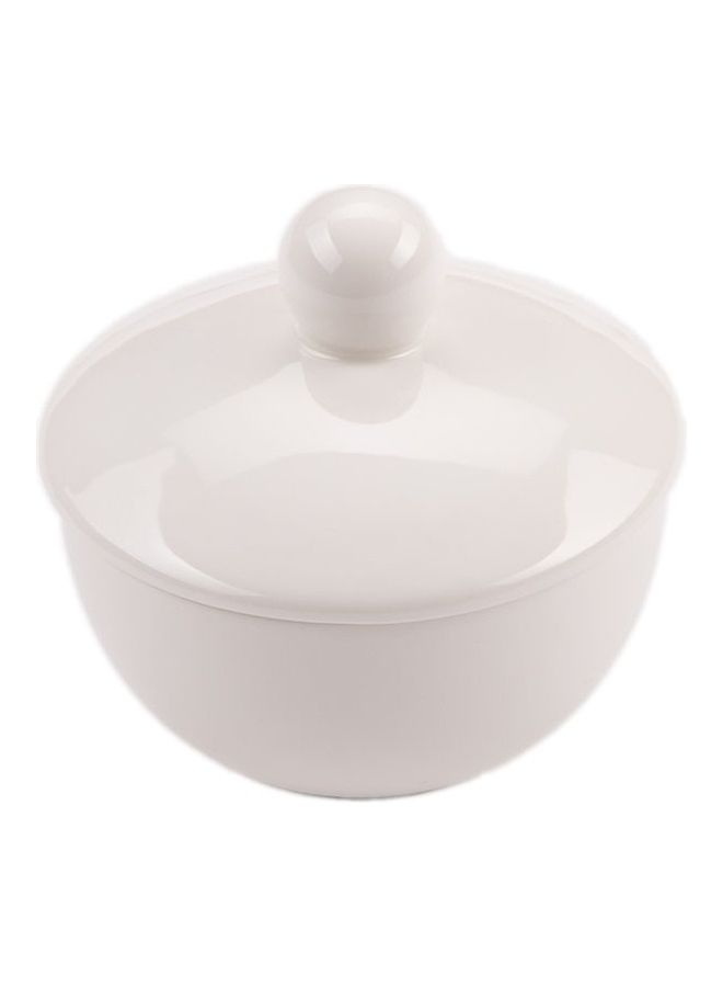 NIBEMINENT Tokyo Sugar Bowl White 24cm - Image 1