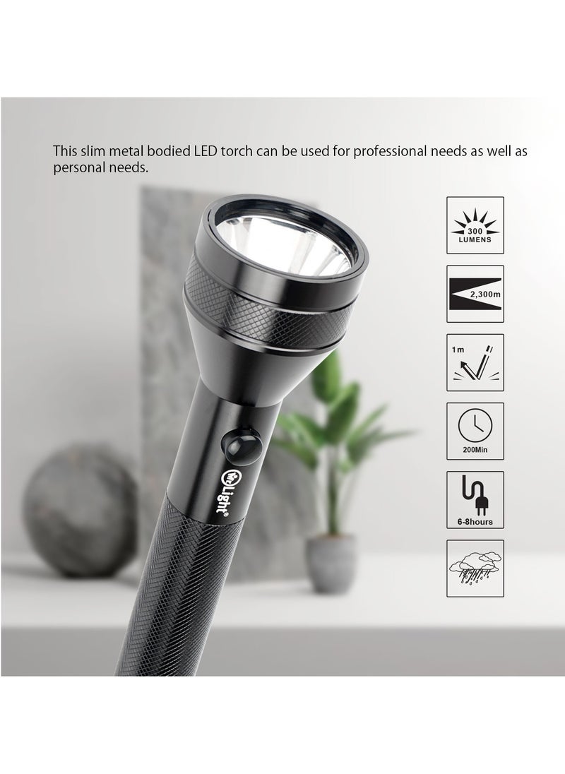 Mr. Light Mr. Light Mr. Z5 FIERO LED Rechargeable LED Flashlight, Unbreakable Lens, Aircraft Aluminum Alloy Case, 1300 Meters Coverage, Durable, Mr.Z5  - Image 3