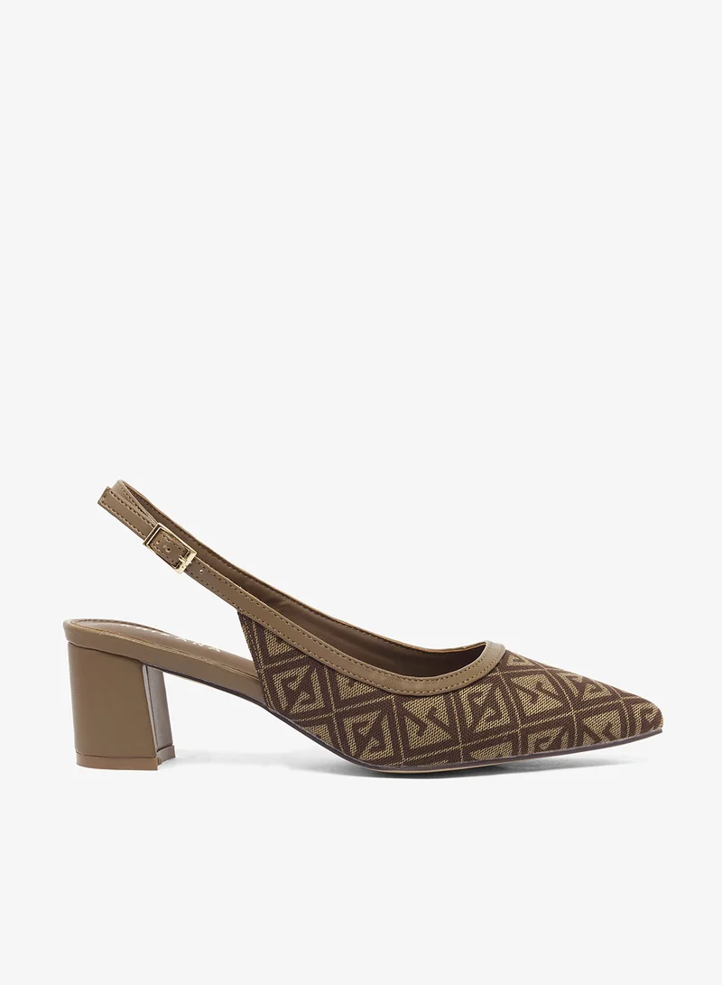 Khizana Sling Back Classic Pumps