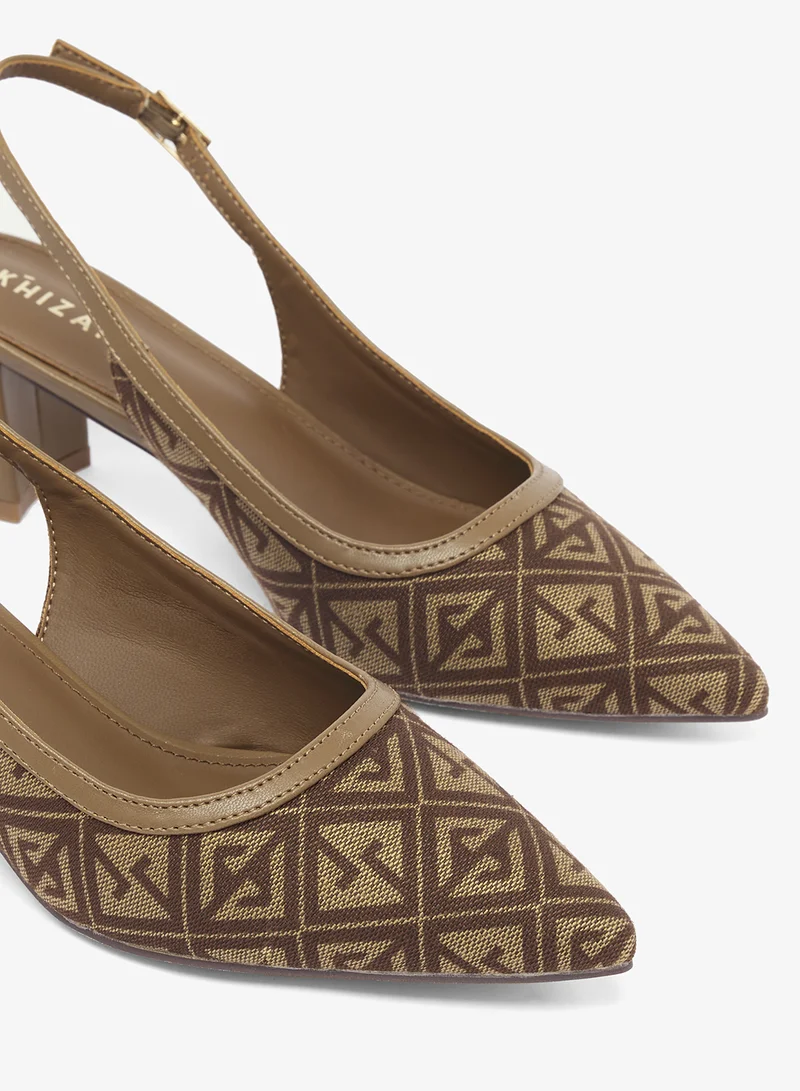 Khizana Sling Back Classic Pumps