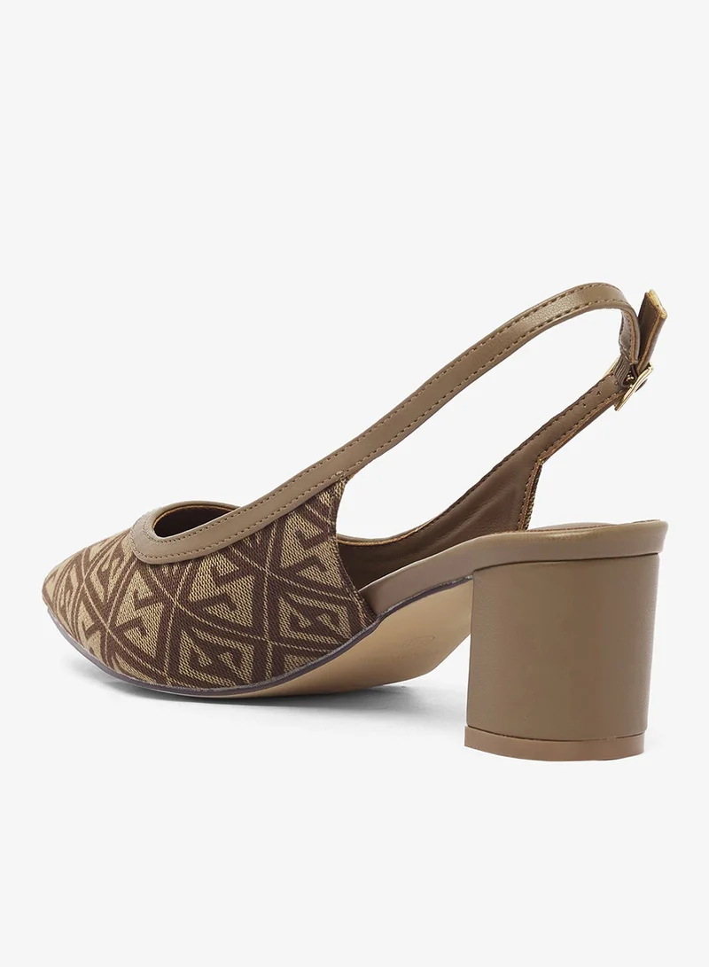 Khizana Sling Back Classic Pumps