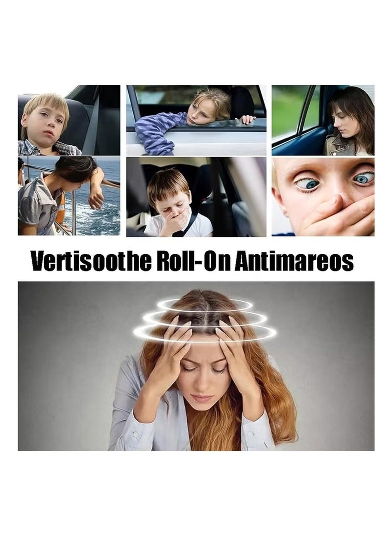 ATRJSZ VertiSooth Anti-Dizzy Roll-On, VertiSoothe Roll-On Antimareos, Fast-Acting Essential Oils, Natural Ingredients Can Quickly Relieve Dizziness - Image 5