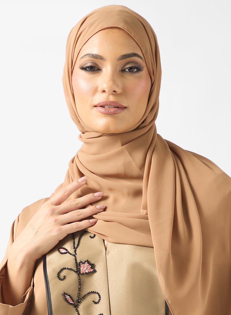 خزانة عباية وشيلة بطبعة زهور - Image 4