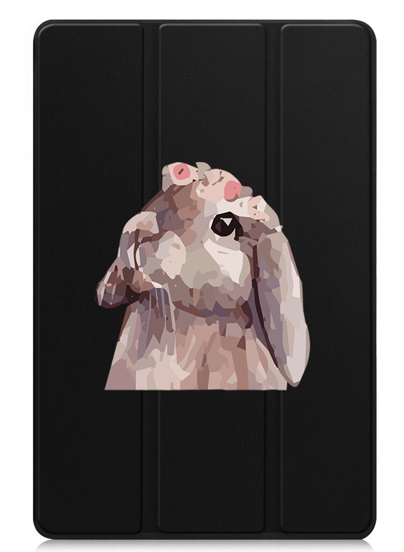 Theodor Protective Flip Case For OnePlus Pad 2 (2024) & OnePlus Pad Pro (2024) With Trifold Stand Auto Wake Sleep Shockproof Cover Rabbit - Image 1