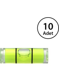 TiTi Cylinder Spirit Level Tube Horizontal Measurement (For Hanger) 10 Pieces  - Image 1