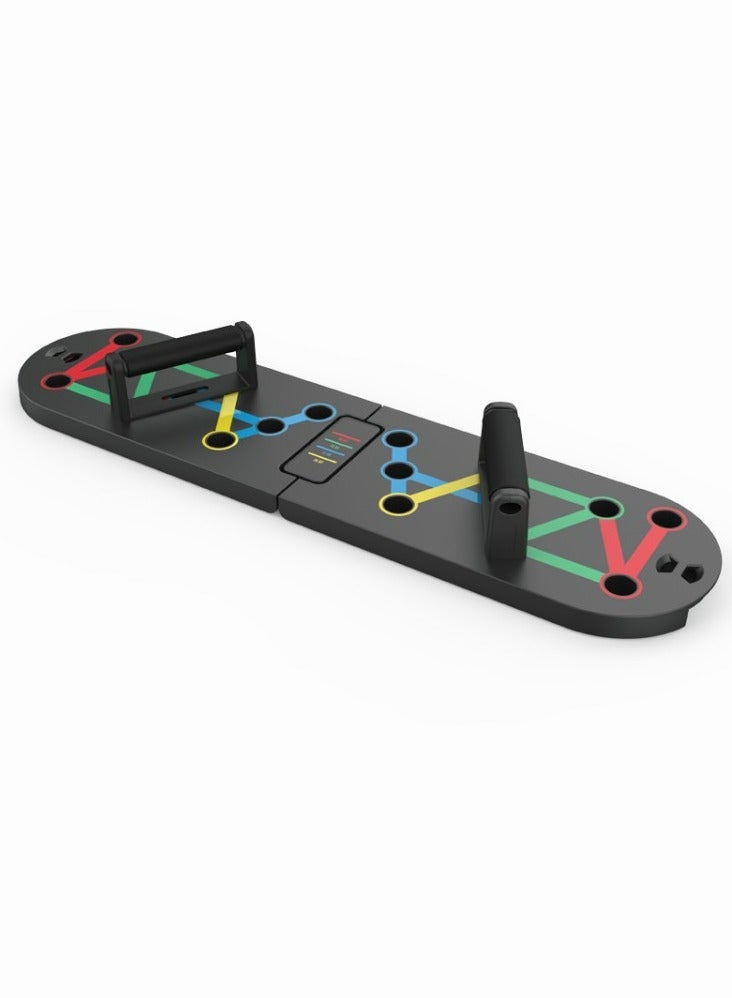 GULFLINK Multi-Function Push Up Board Sit Up Fitness Push Up Board Black - Image 4