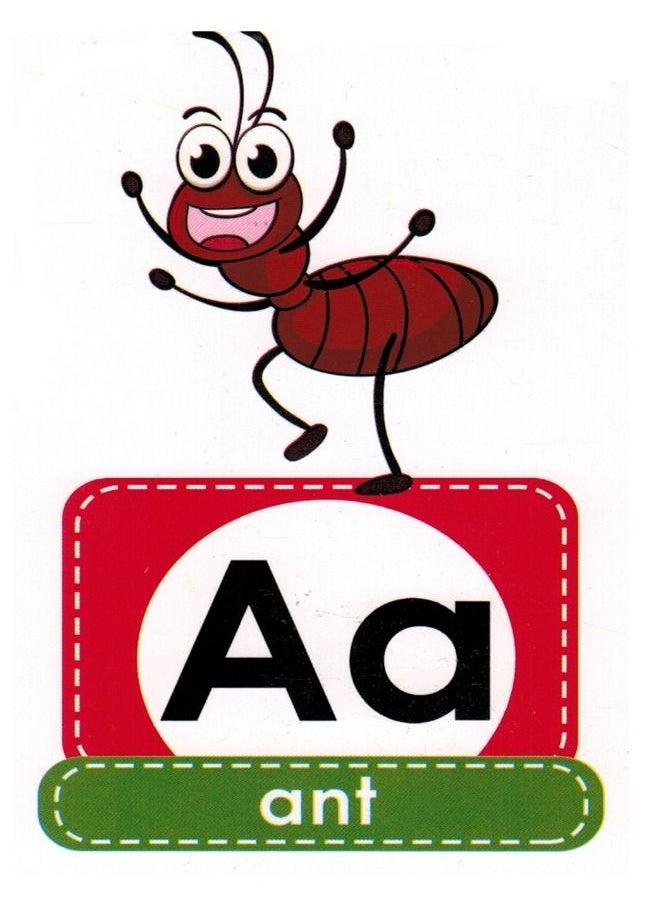 Toys Educational Cards English Letters 26 Pcs  - Image 2