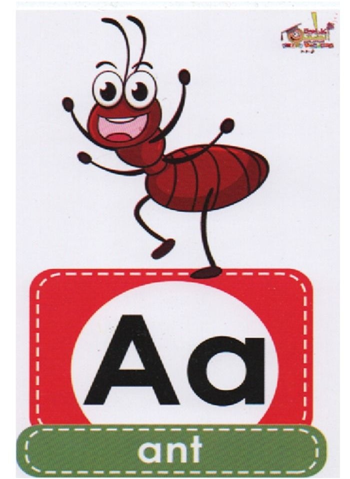 Toys Educational Cards English Letters 26 Pcs  - Image 1