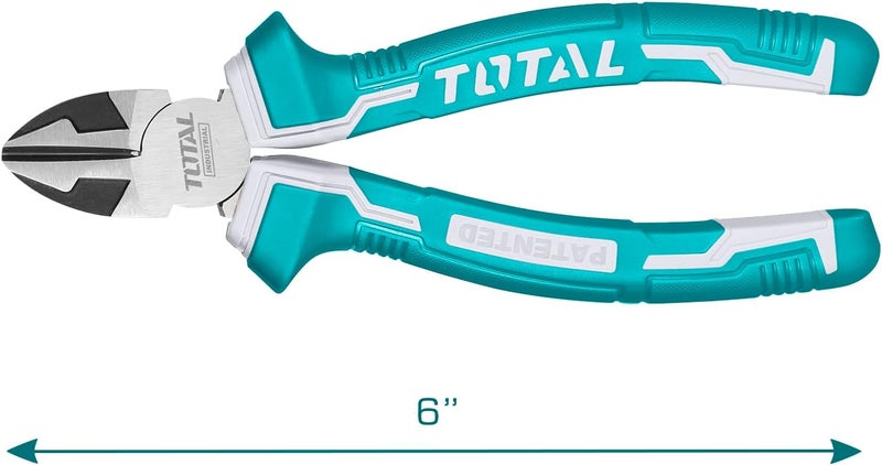 TOTAL 6 Inch Diagonal Side Cutters - Image 2