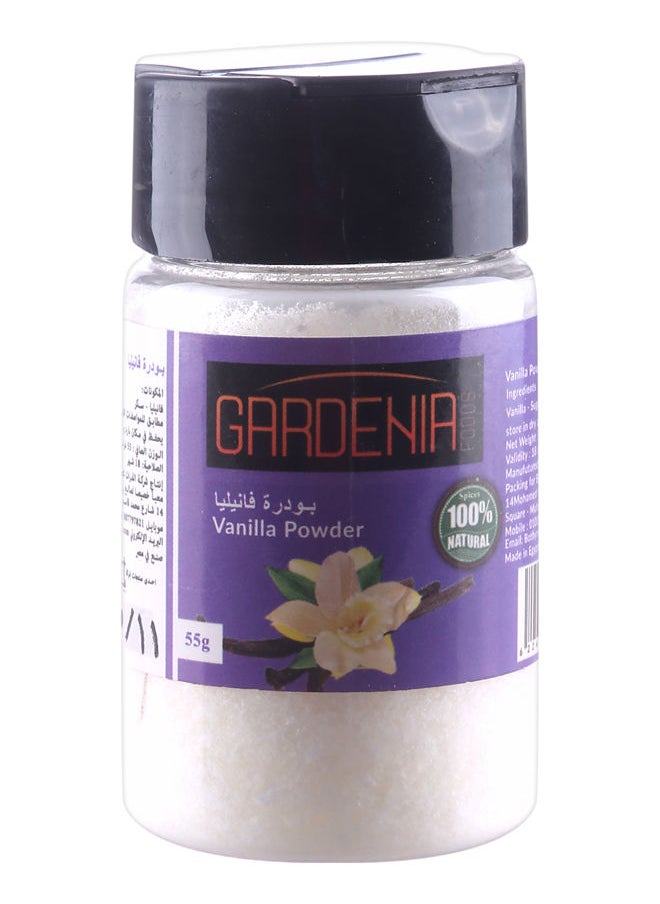 Gardenia Vanilla Powder With Plastic Jar - 55 grams  - Image 1