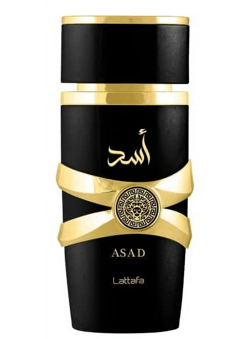 Lattafa Lattafa Perfumes Asad for Unisex Eau de Parfum Spray 3.4 oz🌟🌟🌟🌟🌟 - Image 1