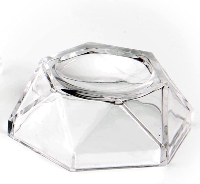 Gryshanyun 3Pcs Transparent Acrylic Ball Display Stand, Hexagon Base Holder for Crystal Ball Baseball Tennis, Display Stands - Image 2