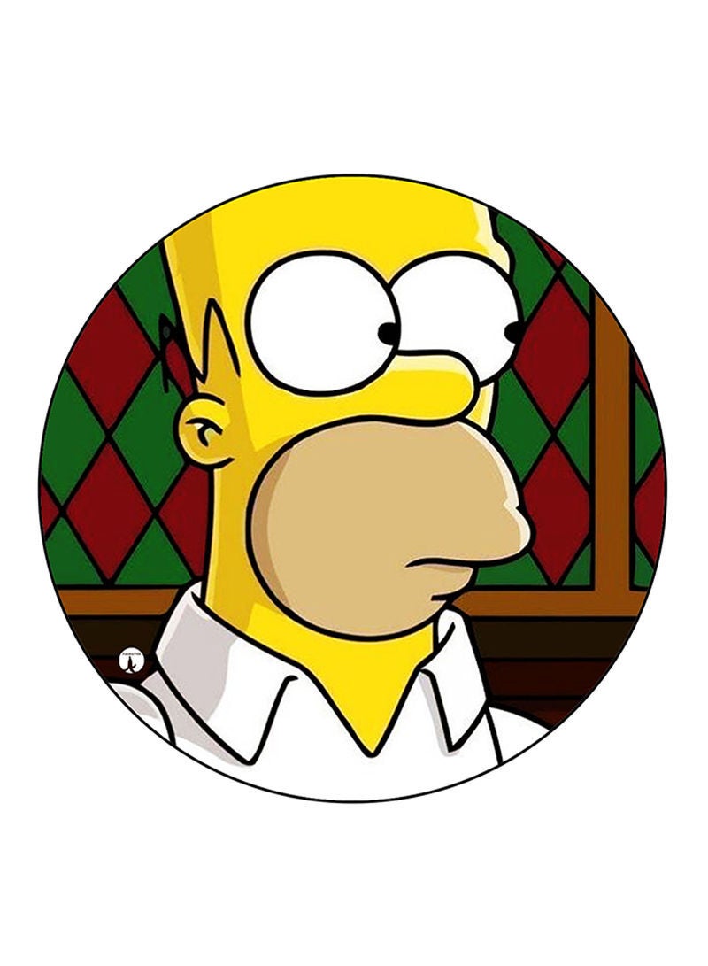 RKN Simpsons Printed Mouse Pad  Multicolour