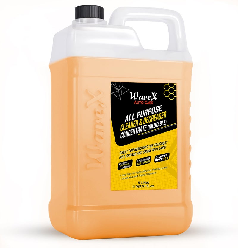 Wavex All Purpose Cleaner and Degreaser Concentrate Engine Cleaner Car Cleaner 5L - Image 1