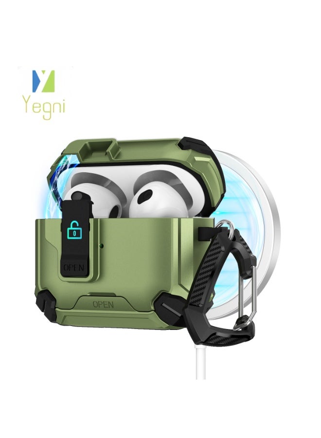 Yegni New multi-functional AirPods earphone case Apple earphones can be used as a phone stand flip-top earphone shell - Image 1