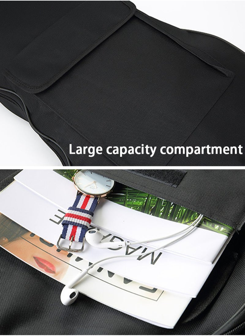 Generic 47 Inch Electric Bass Guitar Bag Double Straps 4 Strings/5-String Bass Guitar Case 5mm Cotton Thickening Pad Soft Cover Waterproof Backpack Electric Guitar Portable Bag  - Image 5