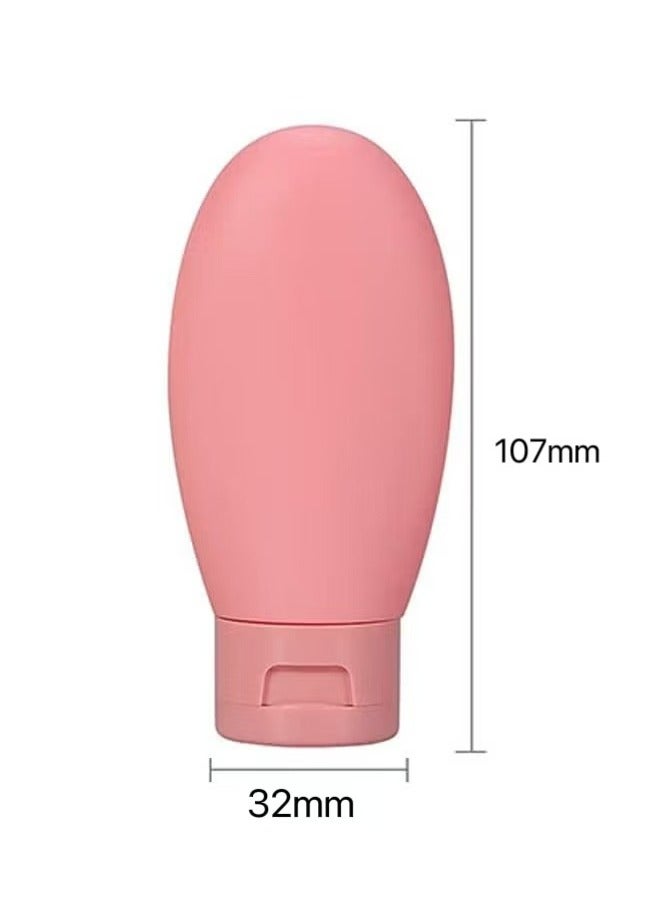 Generic 3-Piece Travel Bottles Set, 60ML Travel Bottles Containers with Storage Bag, Small Mini Empty Plastic Squeeze Bottles for Travel Toiletries Shampoo and Conditioner  - Image 3