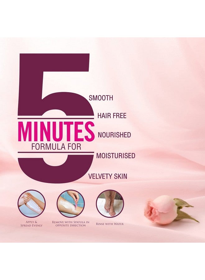 alite Hair Removal Cream For Women Combo Pack Of 2 (60G Each) - With Rose Water And 5 Minutes Advanced Formula| Mild Formulation For Pain Free Hair Remove - Hair Remover - Hair Removing Cream - Image 5