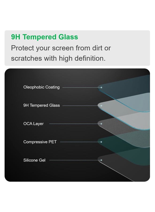 Screen Protector for Sony ZV-1F ZV1F Vlog Camera [3 Pack] Tempered Glass Easy Installation