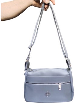 My Geppeto Bag Women's Shoulder Bag and Crossbody Bag with Adjustable Straps Gray  - Image 2