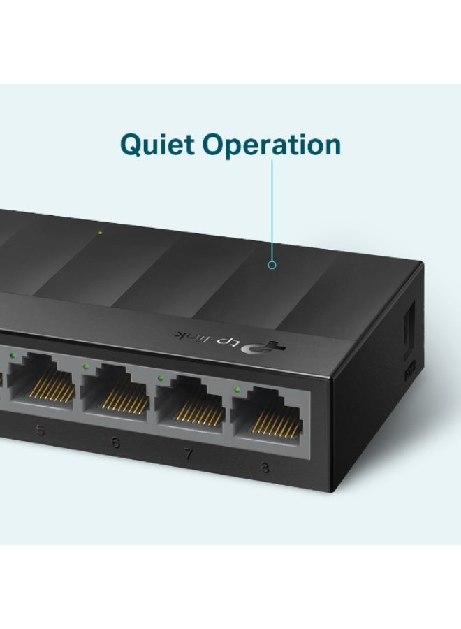 Tp-link Tl TP-Link Lite Wave 8-Port Gigabit Desktop Switch | LS1008G - Image 4