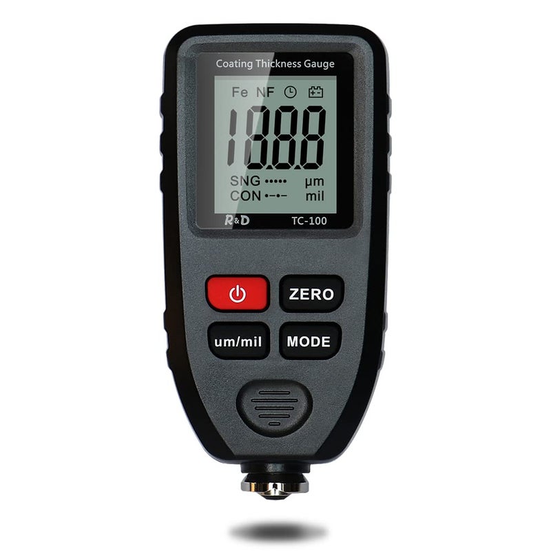 Generic RDINSCOS Paint Thickness Gauge TC100 Car Coating Thickness Meter for Used Car Buyers, Paint Mil Thickness Meter Gauge Check The Car’s Original Coating Auto Car Paint Meter  - Image 1