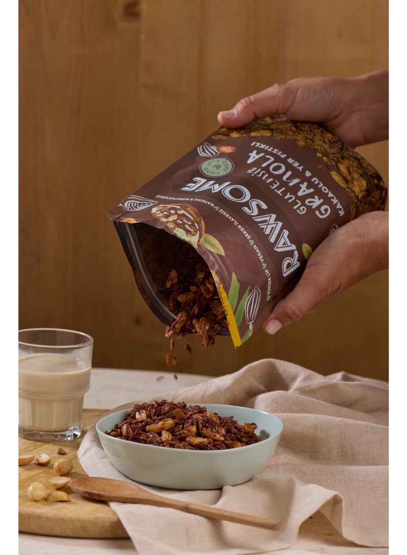 Rawsome – Gluten-Free Granola with Cocoa & Peanut - Image 2