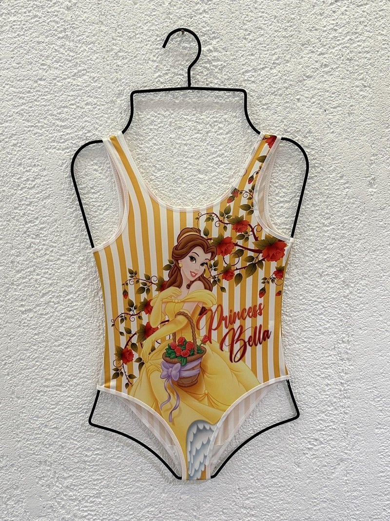 Rs Ramuni Girls Princess Bella Printed Swimsuit  - Image 1