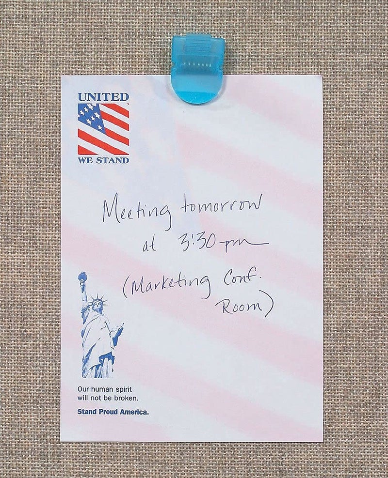 Advantus 75306 Fabric Panel Wall Clips, Standard Size, Assorted Cool Colors, 4/Pack - Image 3