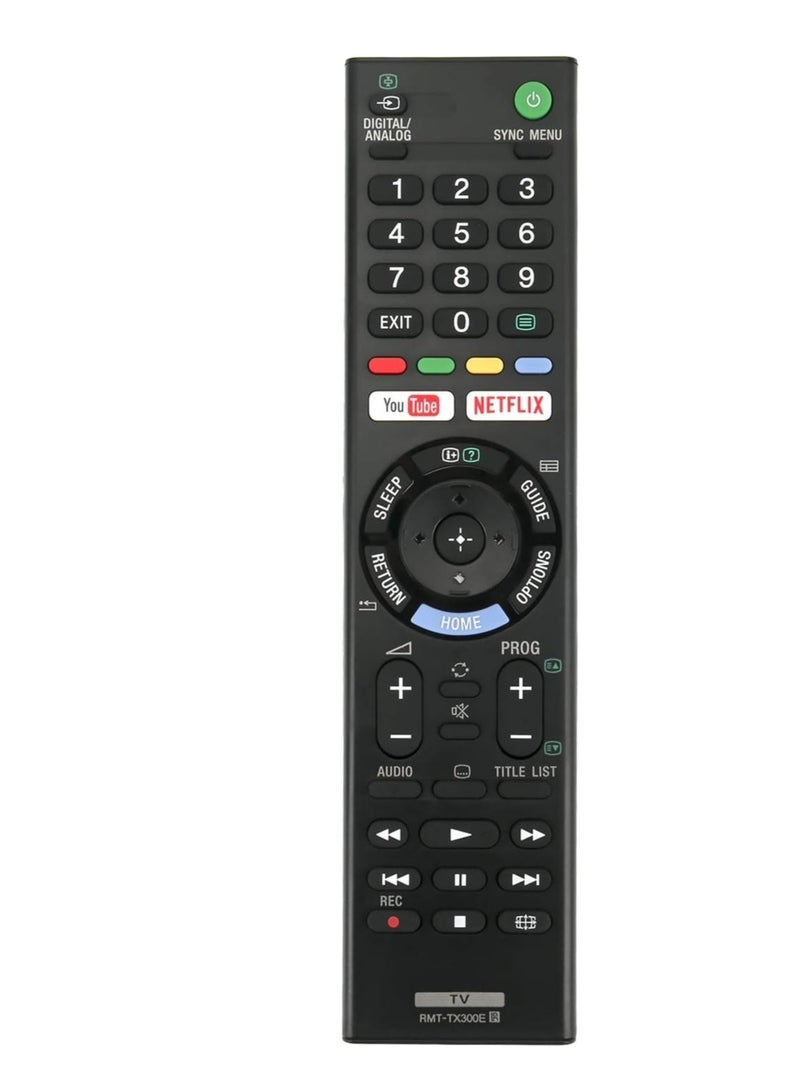 New Replacement Remote Control, Remote Control Fit, Universal Remote Control Compatible with Sony Bravia TV KD-65X7000F KD-55X7077F KD-55X7000F KD-49X7077F KD-49X7000F - Image 3