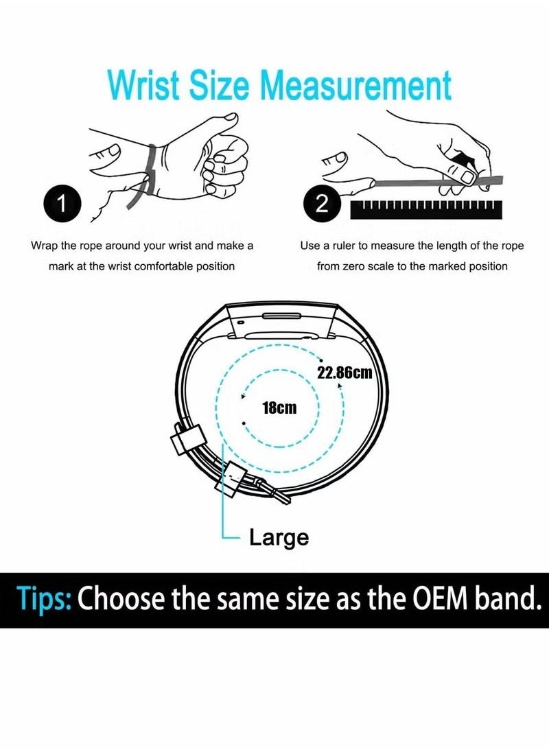 Generic - Replacement Bands Compatible with Fitbit Charge 4/3 - Image 1