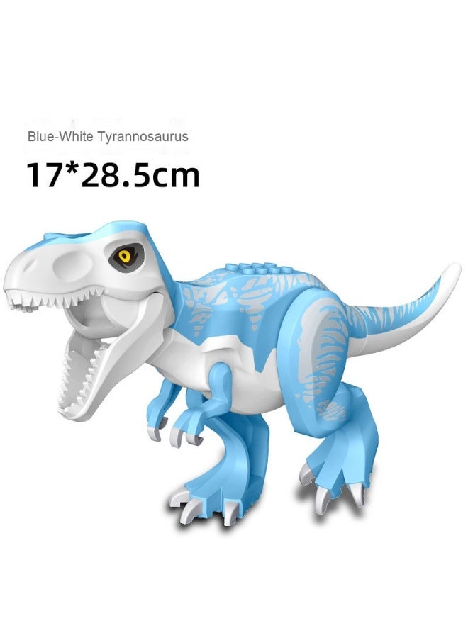 NIBEMINENT Jurassic Dinosaur Building Blocks - T. Rex and Brachiosaurus Set