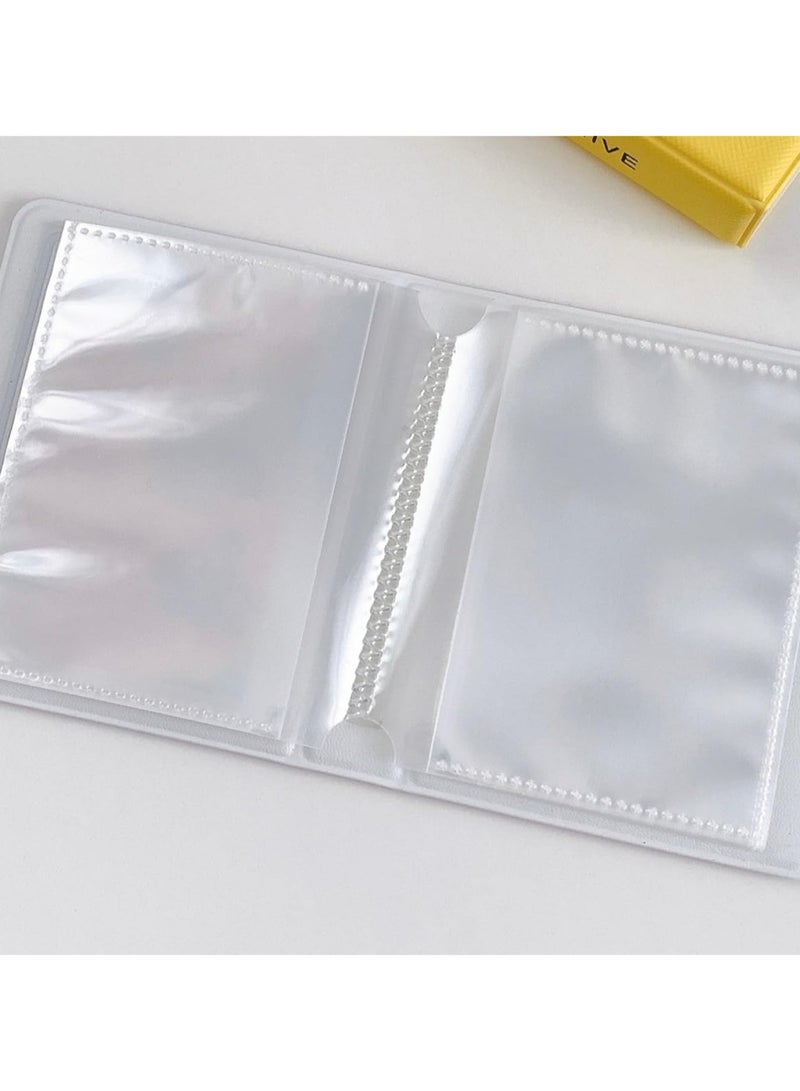 8 Pcs Mini Cards Binder Collection , Trading Card Collector, Album Card Folder for Girls and Boys （Random Color） - Image 3